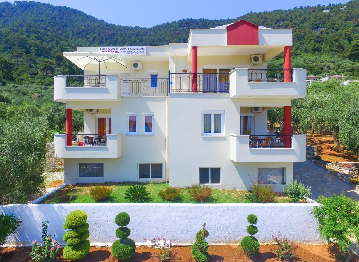 Anna Apartments Chrysi Ammoudia Dış mekan fotoğraf