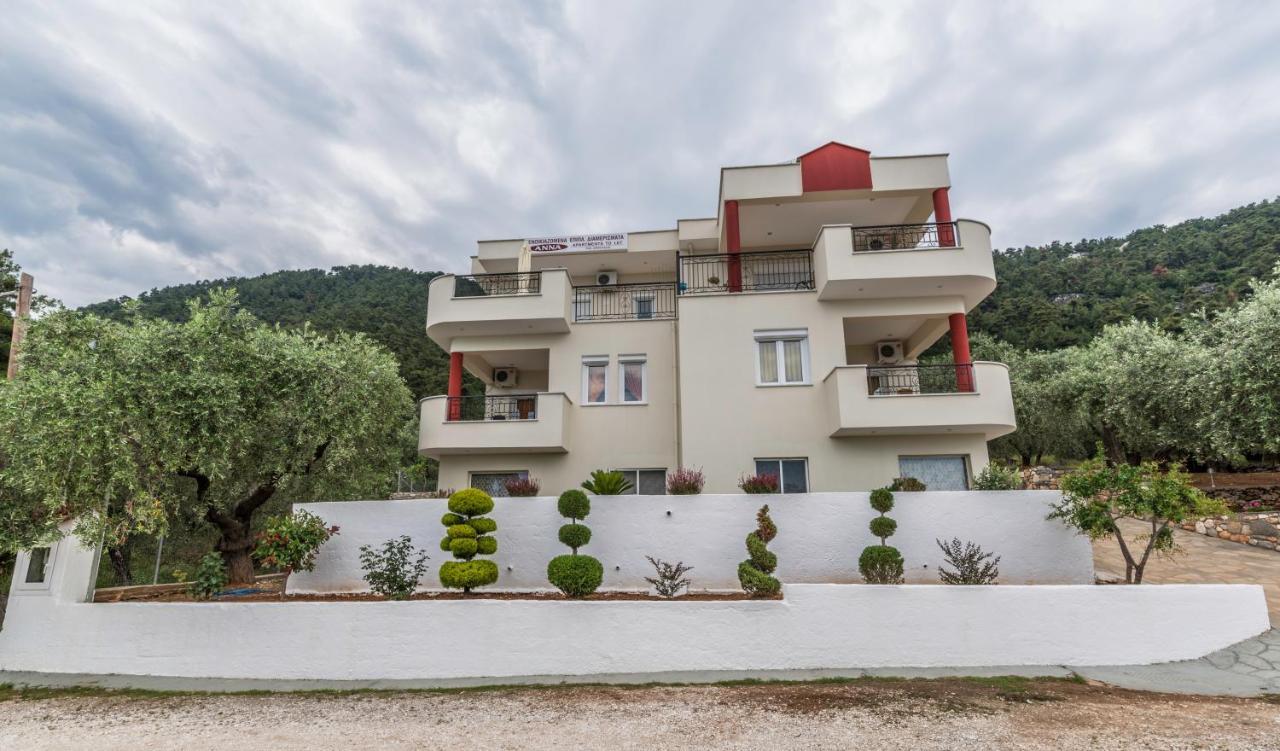 Anna Apartments Chrysi Ammoudia Dış mekan fotoğraf