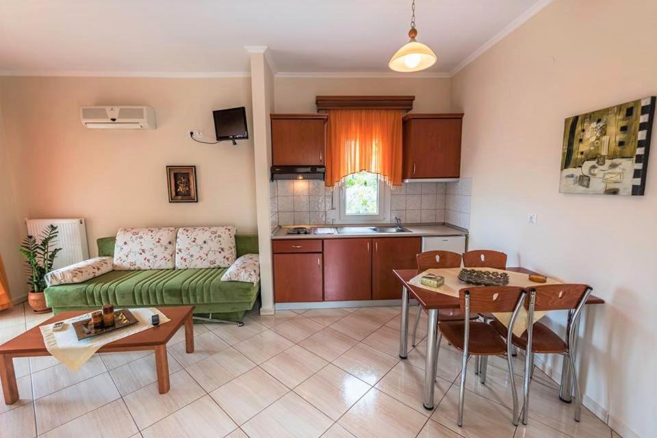 Anna Apartments Chrysi Ammoudia Dış mekan fotoğraf