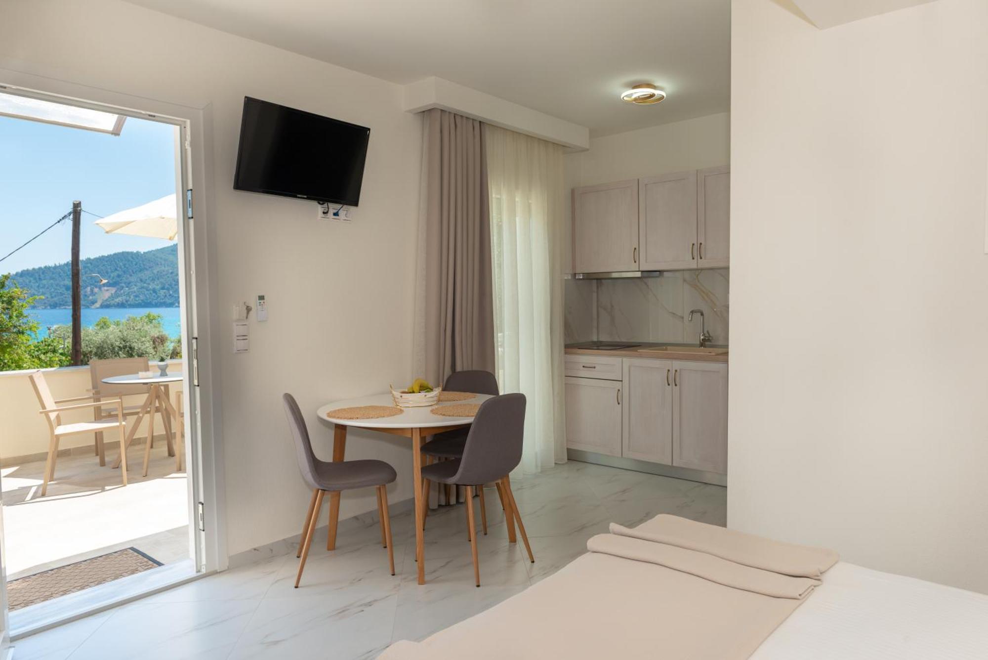 Anna Apartments Chrysi Ammoudia Dış mekan fotoğraf