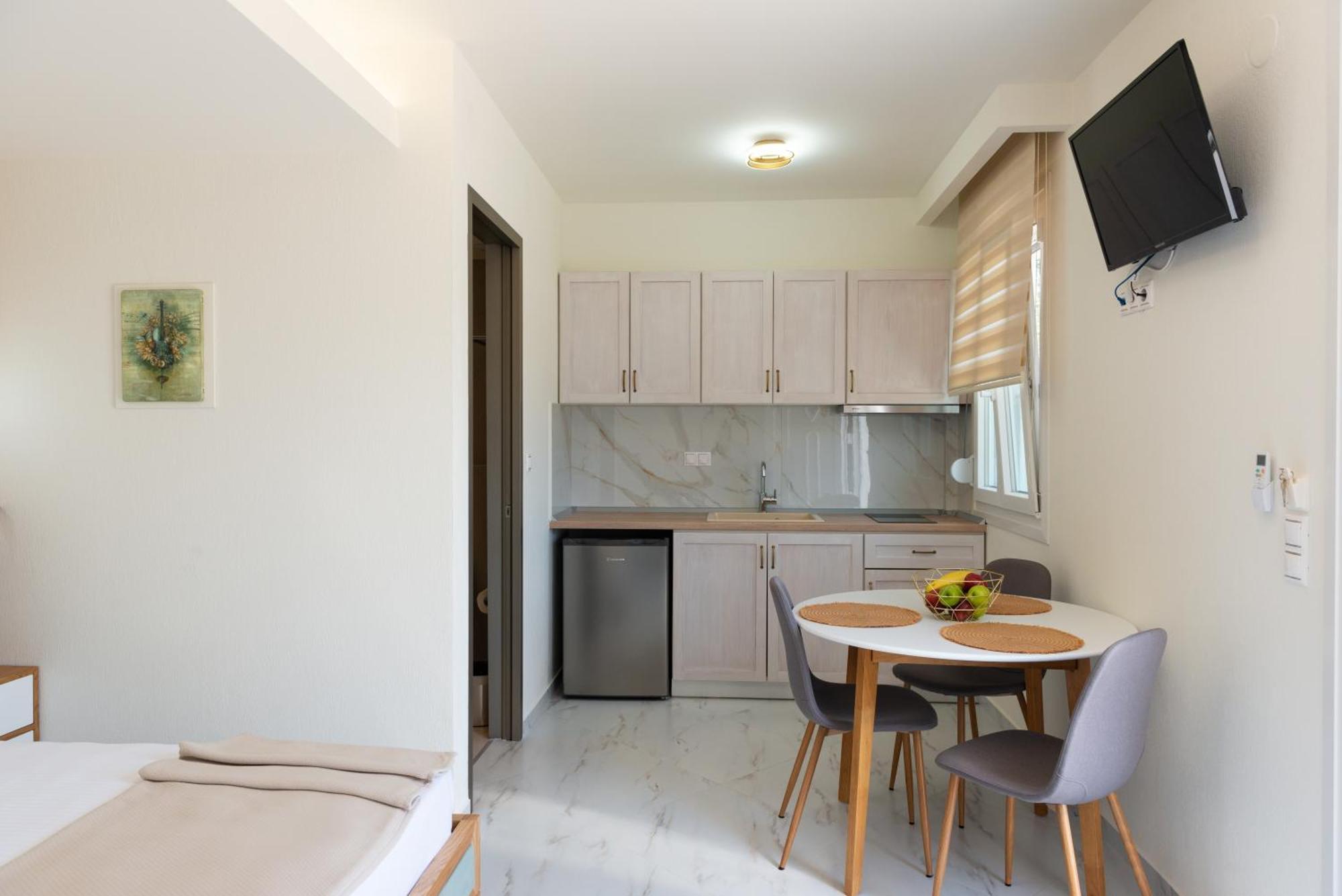 Anna Apartments Chrysi Ammoudia Dış mekan fotoğraf